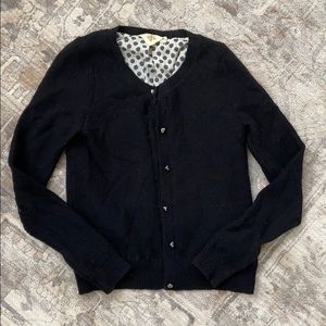 Nordstrom black lambs wool & Angora lined sweater